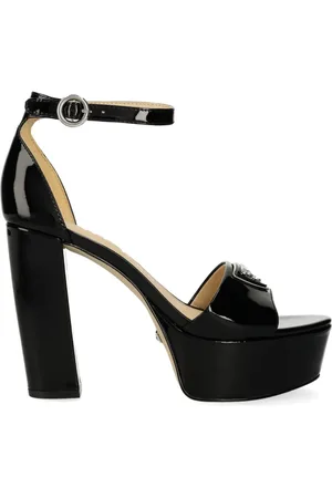 Guess Sandales en cuir 120 mm