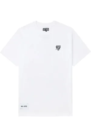 Izzue T-shirt en coton à imprimé graphique
