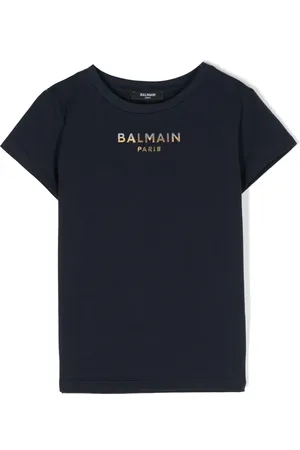 Balmain T-shirt à logo appliqué
