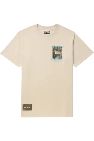 Izzue T-shirt en coton à imprimé graphique