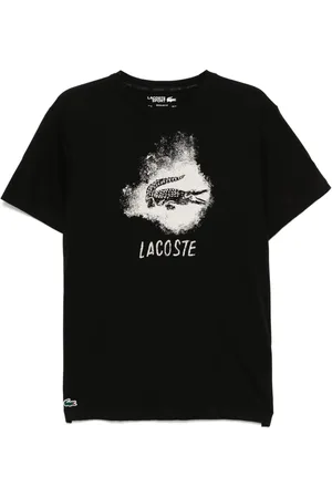 Lacoste T-shirt de sport graphique à séchage rapide