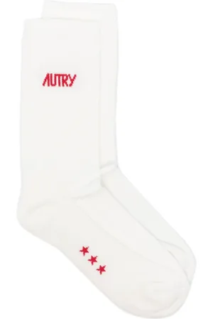 Autry Chaussettes à logo intarsia