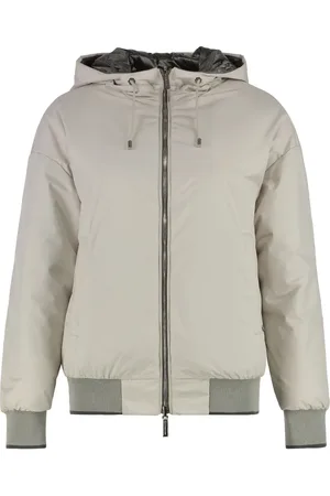 MOORER Veste bomber Becka à capuche