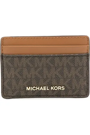 Michael Kors Porte-cartes Jet Set à motif monogrammé