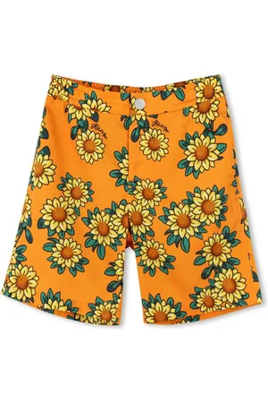 Kenzo Bermuda à imprimé tournesol