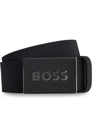 HUGO BOSS Ceinture en cuir à boucle logo