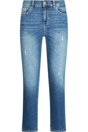 Liu Jo Jean slim à ornements strassés