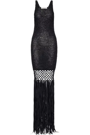 Serafini Robe en crochet à coupe longue