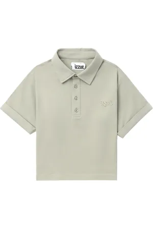Izzue Polo à logo brodé