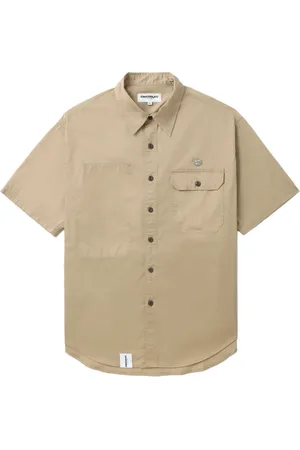 Chocoolate Chemise en coton à logo appliqué