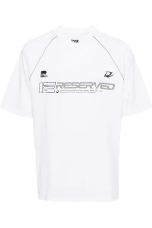 Izzue T-shirt en coton à logo imprimé