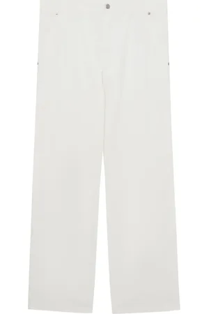 Izzue Pantalon en coton mélangé à coupe ample