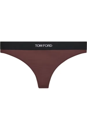 Tom Ford Culotte à logo imprimé