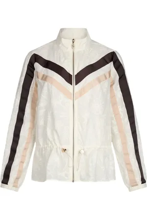 Liu Jo Veste en coton à fleurs brodées