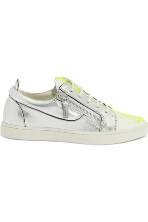 Giuseppe Zanotti Baskets métallisées Nicki