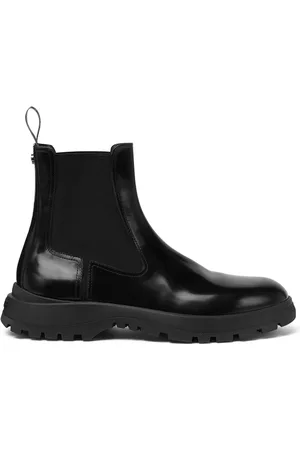 VERSACE Bottines chelsea en cuir