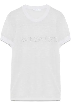 Patrizia Pepe T-shirt à appliqué logo
