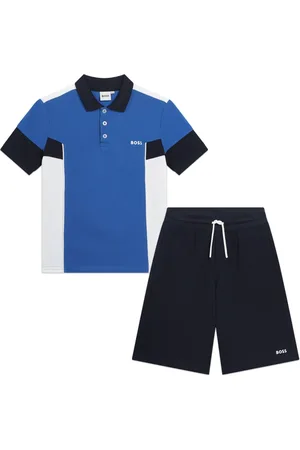 HUGO BOSS Survêtement en coton à logo imprimé