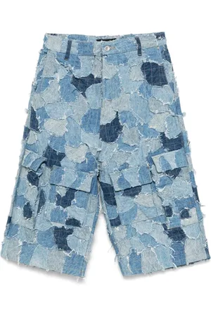 Who Decides War Short en jean Boro à poches cargo