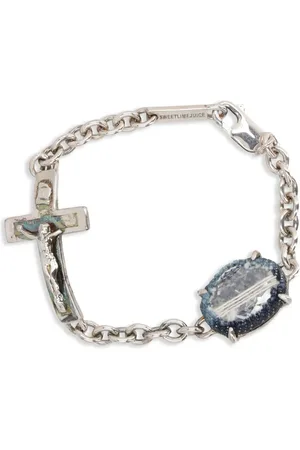 Sweetlimejuice Bracelet Crucifix en chaîne