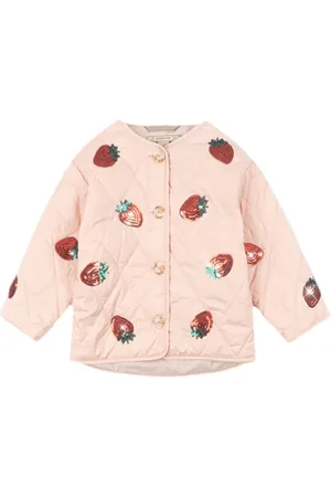 Konges Sløjd Veste à motif cerise brodé