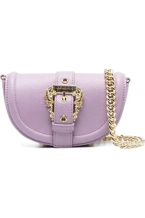 VERSACE Sac porté épaule à boucle baroque