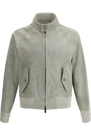SALVATORE SANTORO Veste bomber en daim