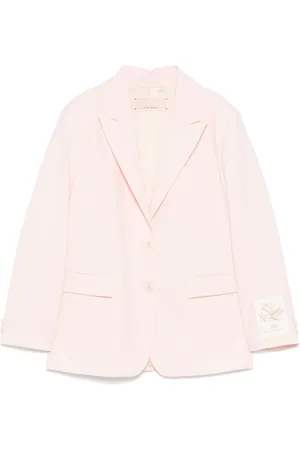 Elisabetta Franchi Blazer à simple boutonnage