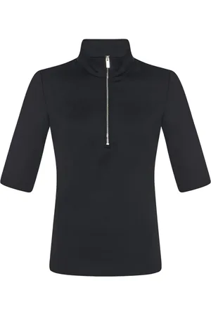 ROSETTA GETTY Polo à col zippé