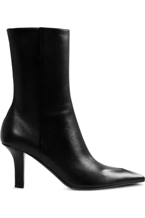 Amina Muaddi Bottines Christine 80 mm