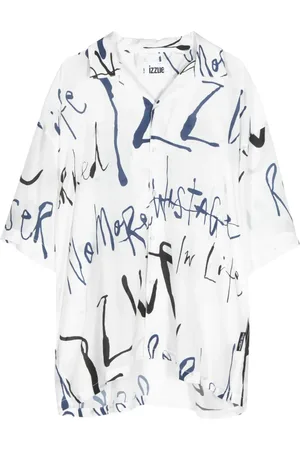 Izzue Chemise à motif abstrait