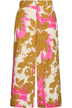 Liu Jo Pantalon palazzo à fleurs
