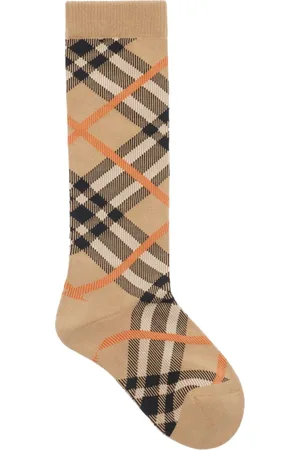 Burberry Chaussettes à carreaux