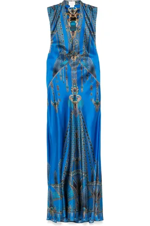 Camilla Robe longue Archival Revival Extended Shoulder