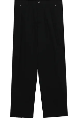 Izzue Pantalon en coton mélangé à coupe ample