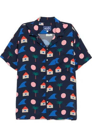 ARRELS Barcelona Chemise à motif jacquard