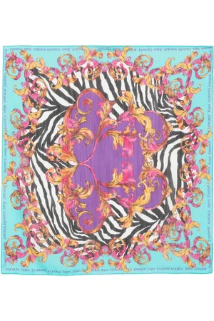 VERSACE écharpe à imprimé baroque