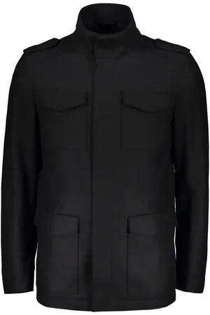 HERNO Manteau droit à simple boutonnage