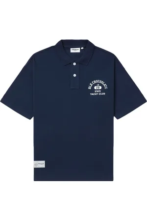 Chocoolate Polo en coton à logo imprimé