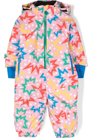 Stella McCartney Combinaison de ski à imprimé graphique