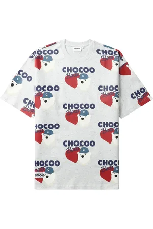 Chocoolate T-shirt Chocoo Bear en coton