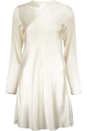 Fabiana Filippi Robe en satin à coupe mi-longue
