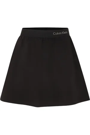 Calvin Klein Jupe à taille à logo