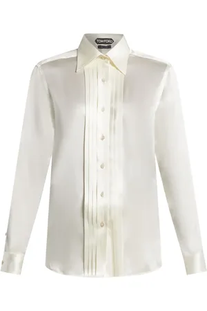 Tom Ford Chemise en soie à imprimé abstrait