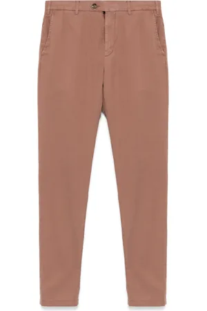 CANALI Pantalon chino à motif de chevrons