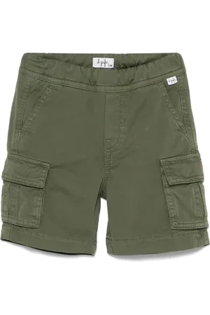 Il gufo Short en sergé à poches cargo