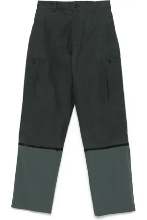 GR10K Pantalon cargo en coton à fini enduit