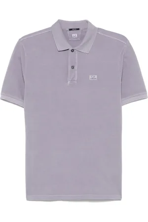 C.P. Company Polo à logo brodé