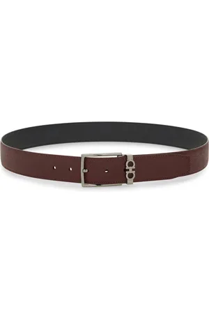 Salvatore Ferragamo Ceinture Gancini à design réversible