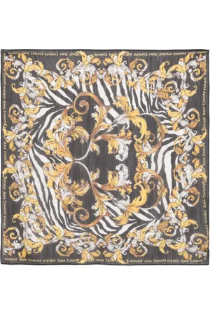 VERSACE Foulard à imprimé Animalier Barocco
